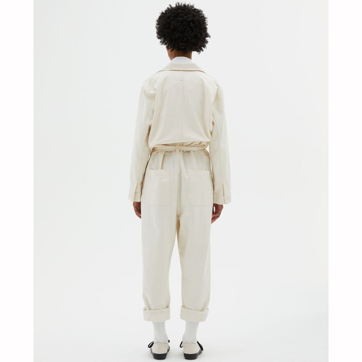 MHL W'  Overalls Workwear Cotton Twill Off White