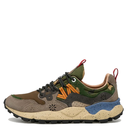 Flower Mountain Yamano 3 Suede / Nylon - Camo / Dark Grey