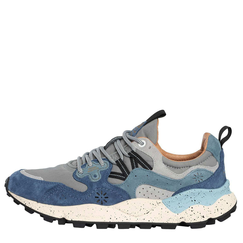 Flower Mountain Yamano 3 Suede / Eco Nylon - Blue / Petrol