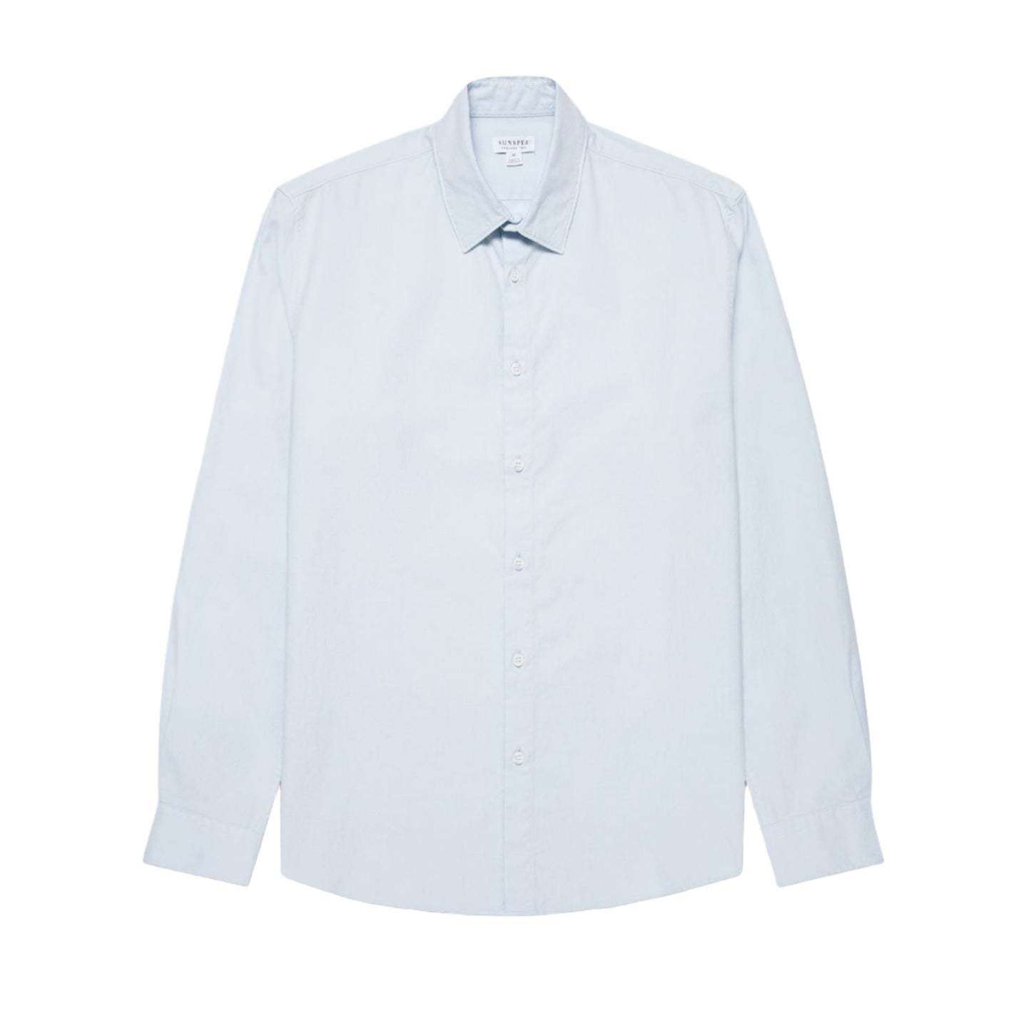 Sunspel Oxford Shirt Light Blue Oxford