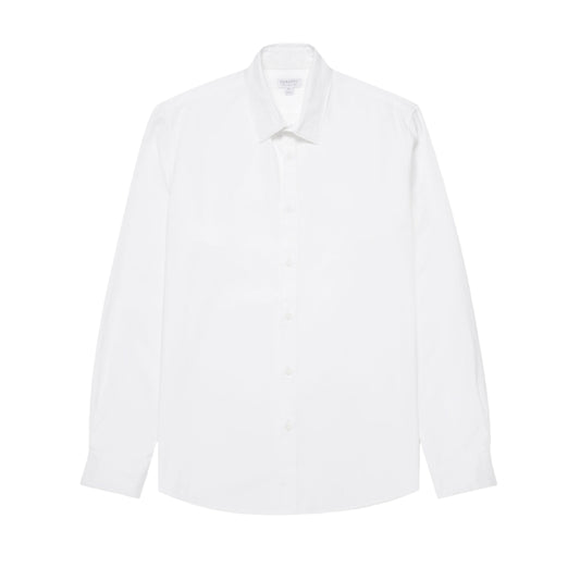 Sunspel Oxford Shirt White