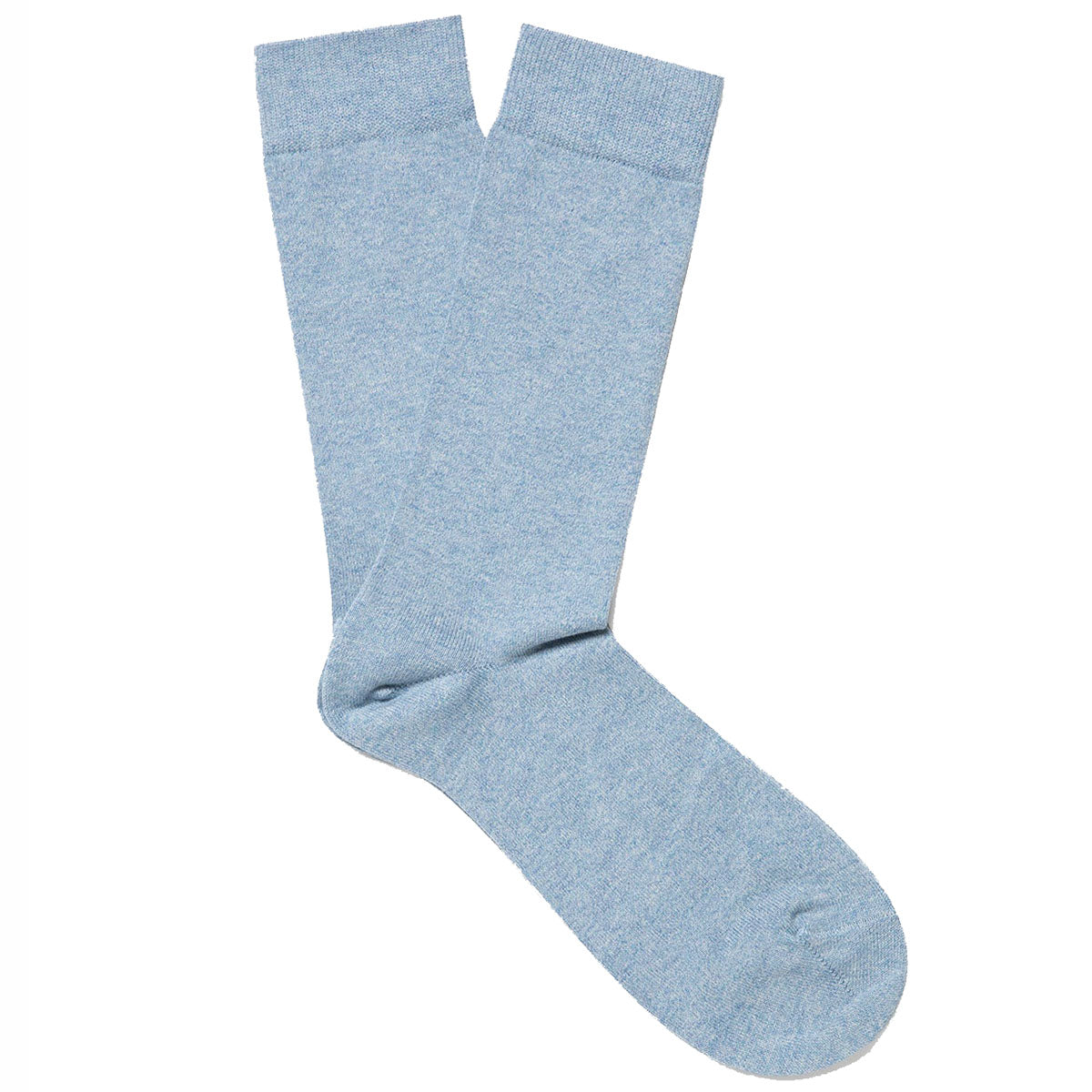 Sunspel Cotton Socks Light Blue