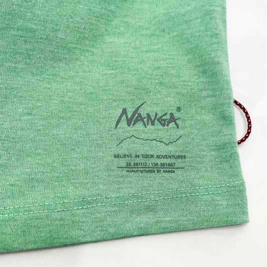 Nanga Dry Mix Raglan Sleeve Tee Green