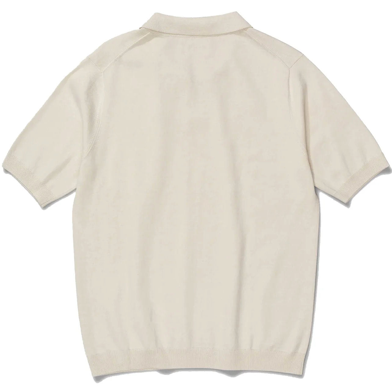 Norse Projects Leif Cotton Linen Polo Kit White