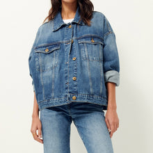 Load image into Gallery viewer, Sessun Costello Denim Jacket Vintage Blue
