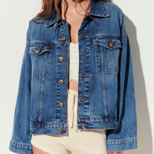 Load image into Gallery viewer, Sessun Costello Denim Jacket Vintage Blue

