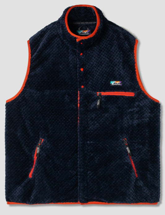 Manastash Poppy Thermal Fleece Vest Navy