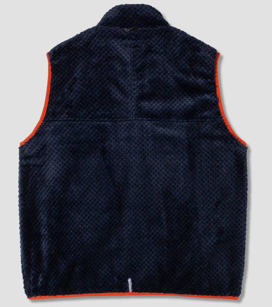 Manastash Poppy Thermal Fleece Vest Navy