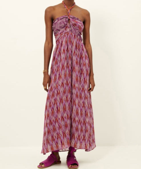 Sessun Annialy Dress Plum Ikalia