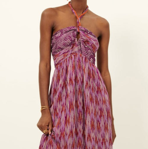 Sessun Annialy Dress Plum Ikalia