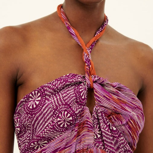 Sessun Annialy Dress Plum Ikalia