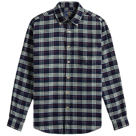 Portuguese Flannel Lamo LS Shirt Blue