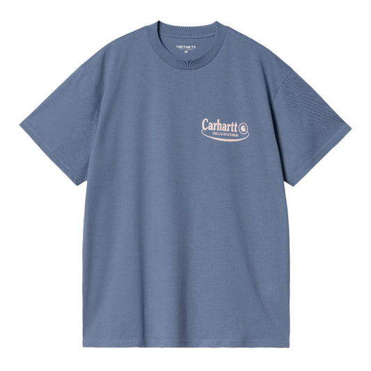 Carhartt WIP S/S Catalogue T-Shirt Blue Iris / Air Pink