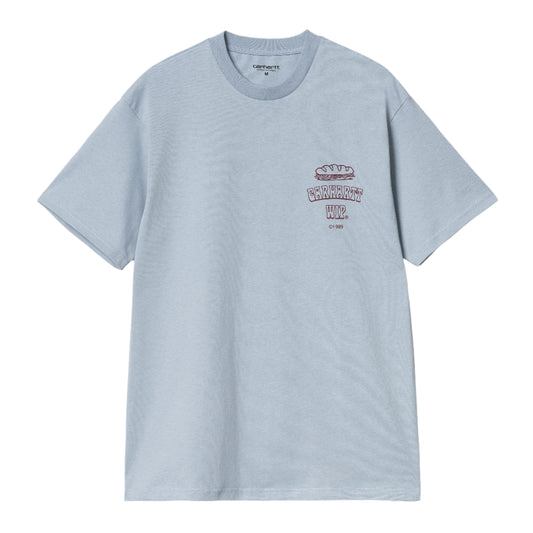 Carhartt WIP S/S Sandwich T-Shirt Blue Fog