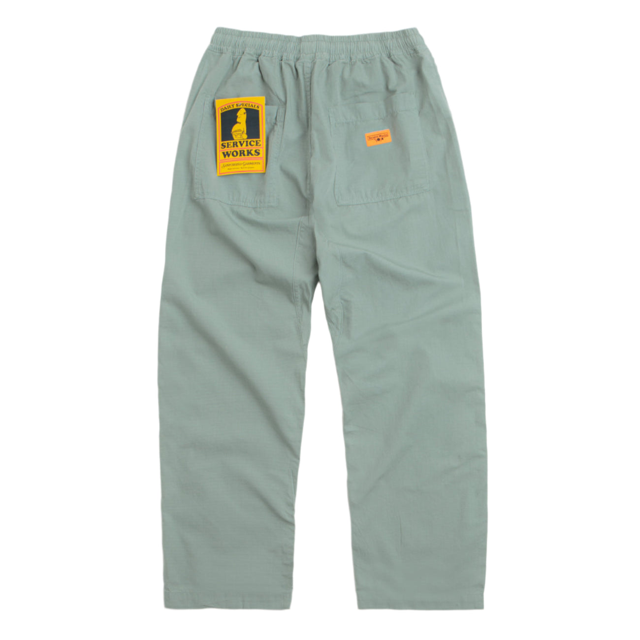 Service Works Ripstop Chef Pants Washed Sage