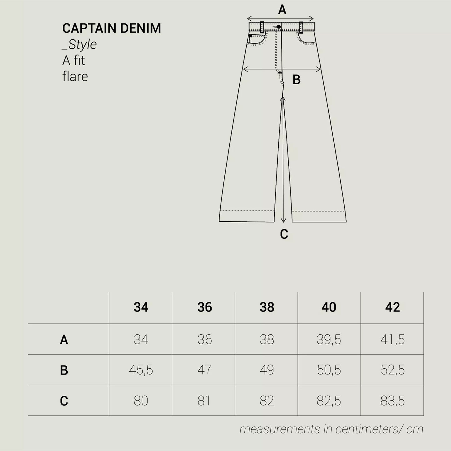 Sessun Captain Denim Jean Rinsed
