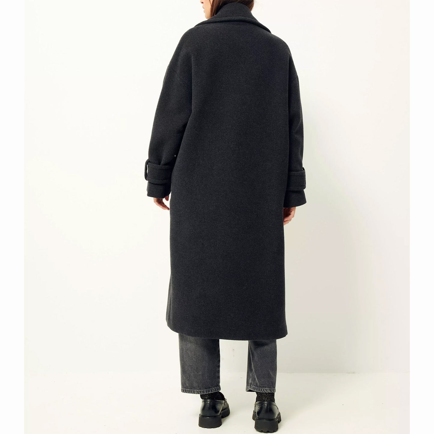 Sessun Mia Long Coat Carbonella