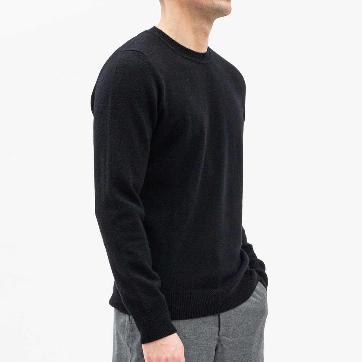 Norse Projects Sigfred Lambswool Black