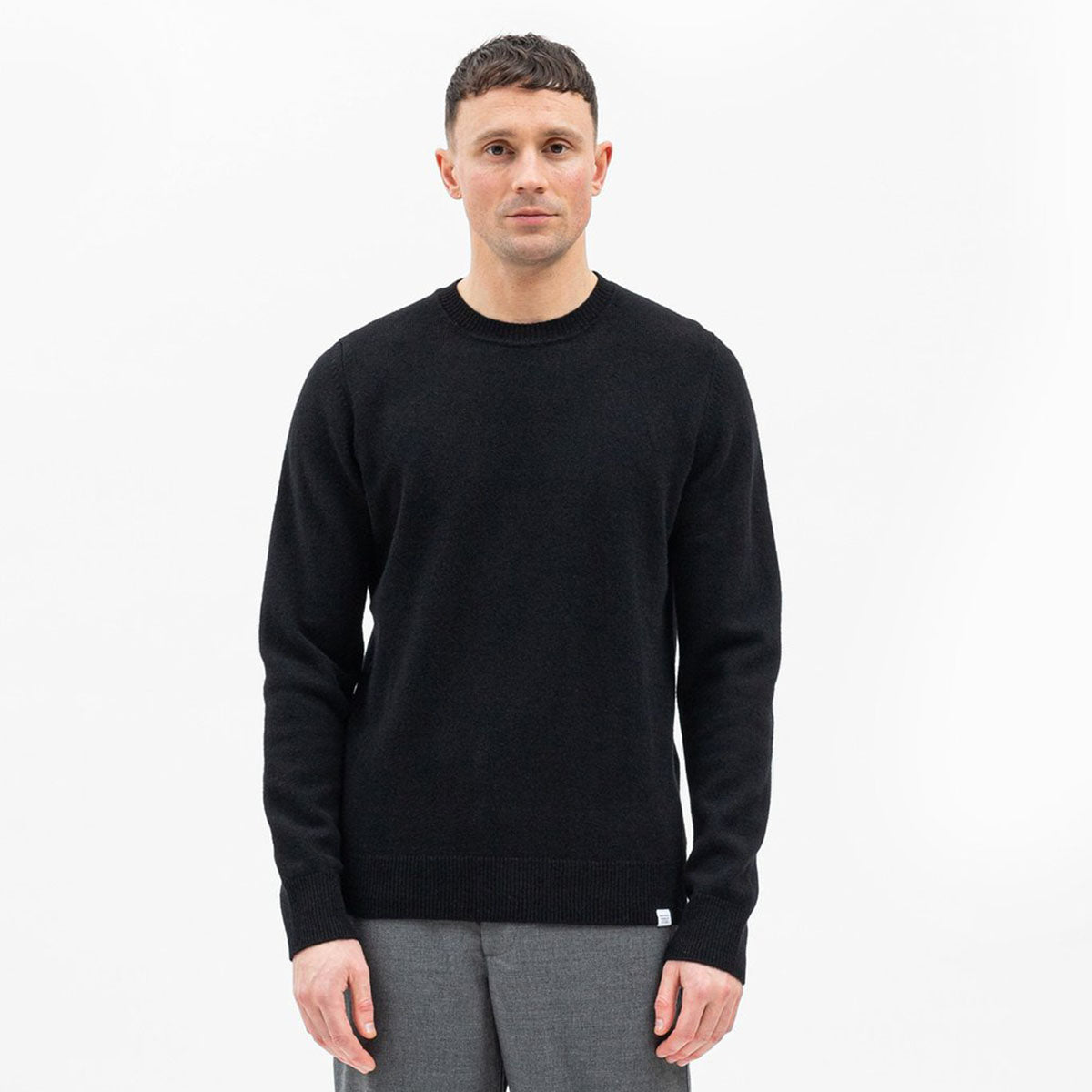 Norse Projects Sigfred Lambswool Black