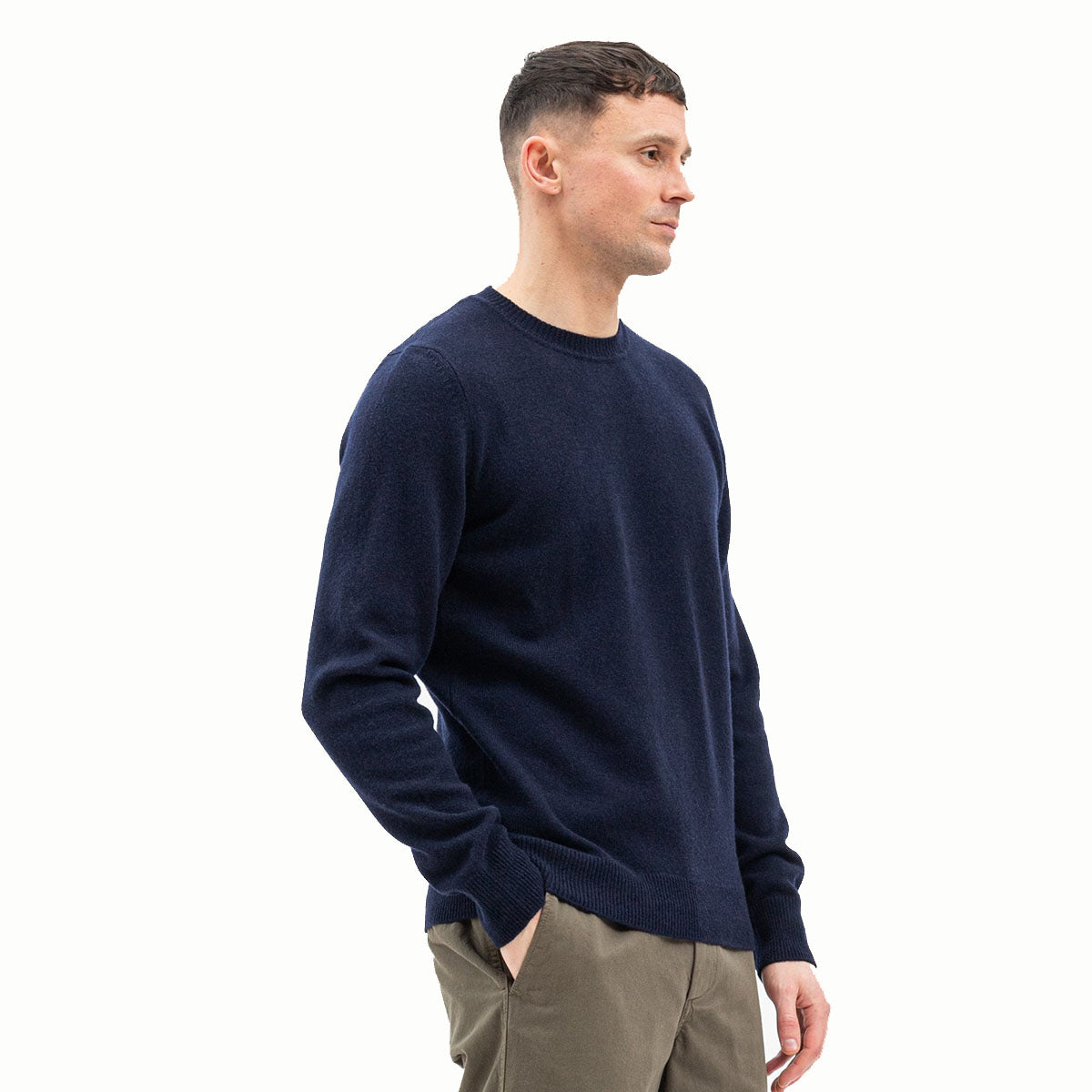 Norse Projects Sigfred Lambswool Dark Navy