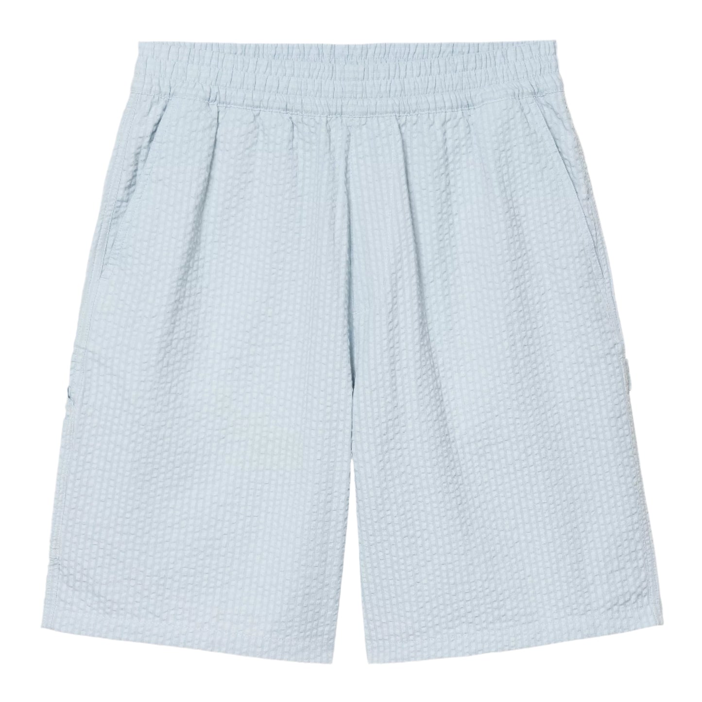 Carhartt WIP Toland Short Toland Stripe Blue Fog