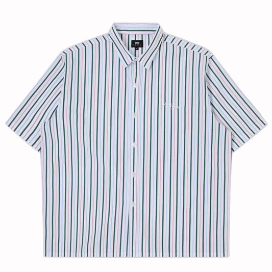 Edwin Toledo Shirt SS White Pink Green