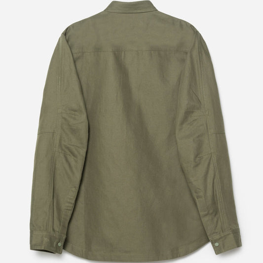 Maharishi Militype Organic Custom Shirt Olive