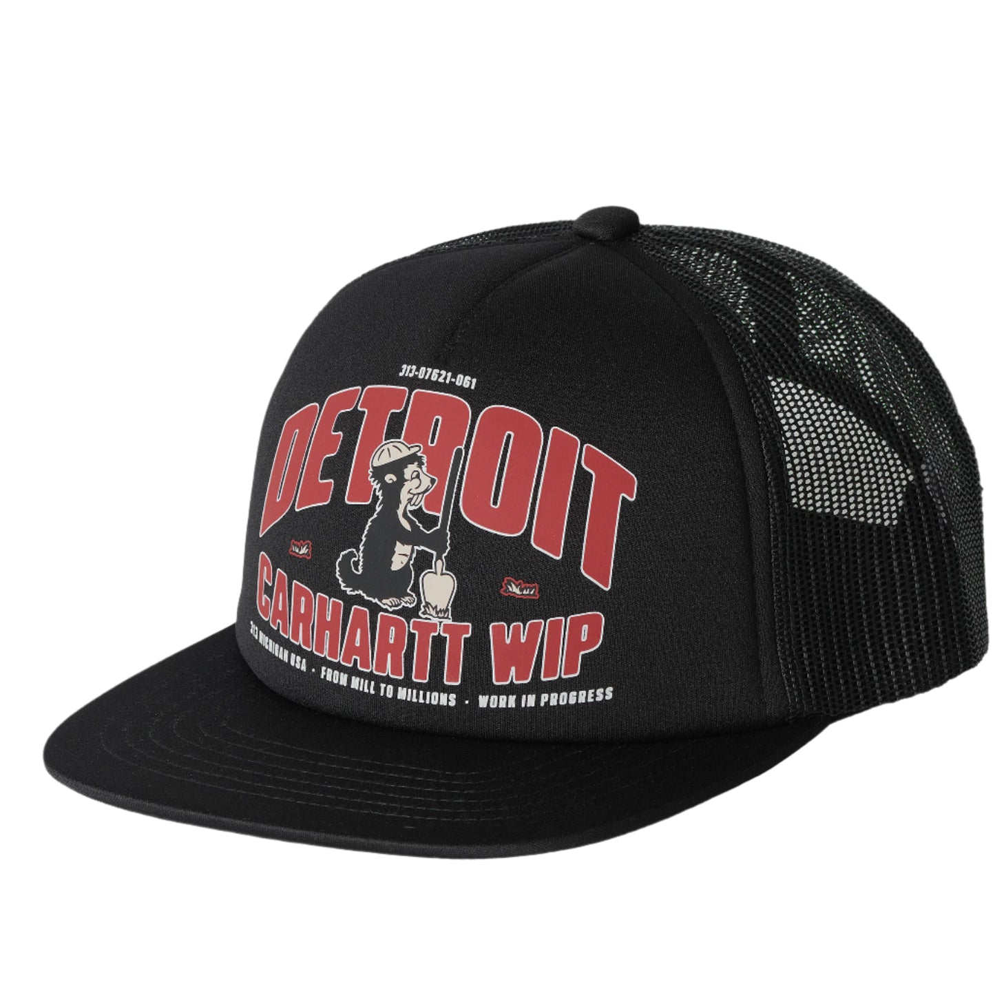 Carhartt WIP Underground Trucker Cap Black