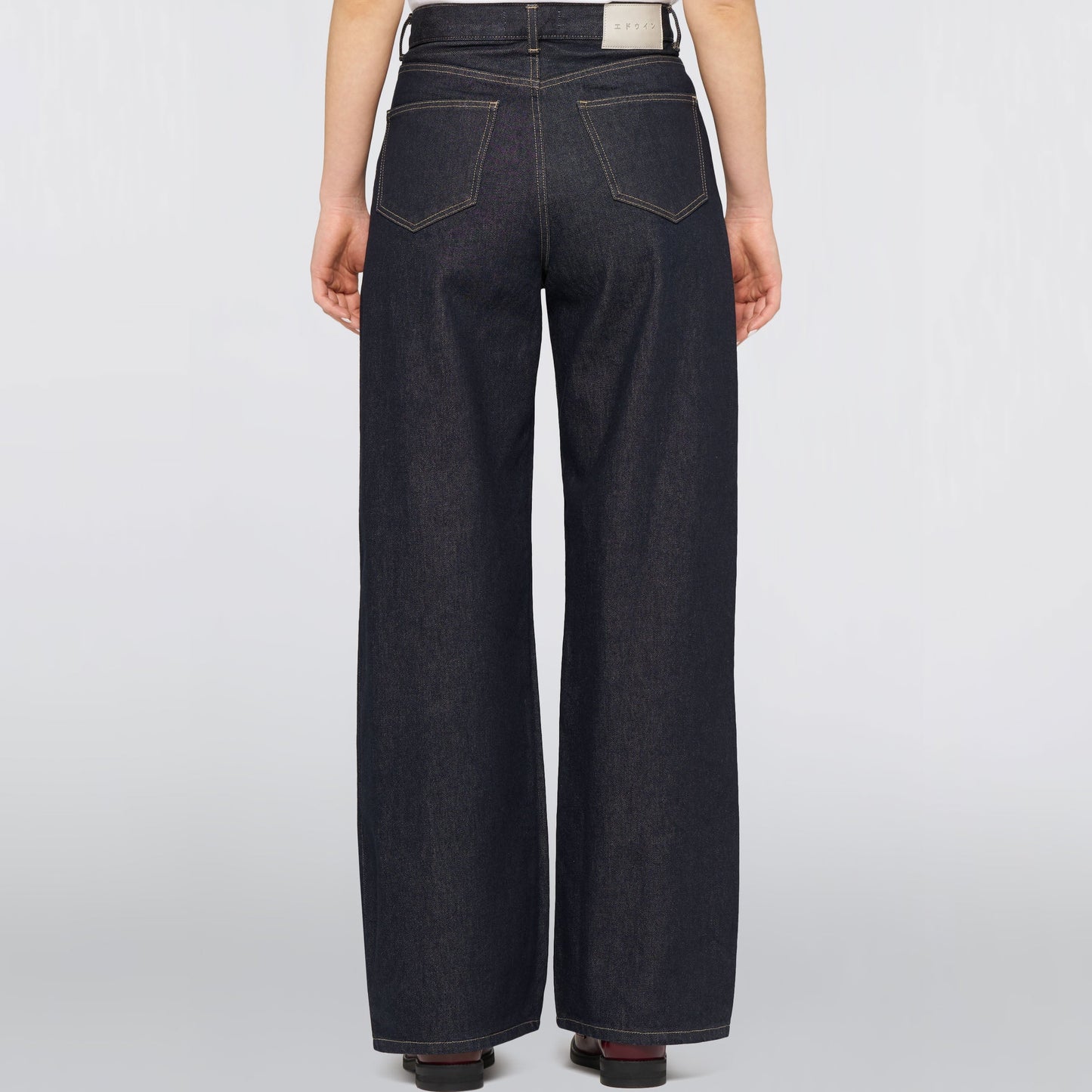 Edwin W' Olivia Pant Blue Rinsed