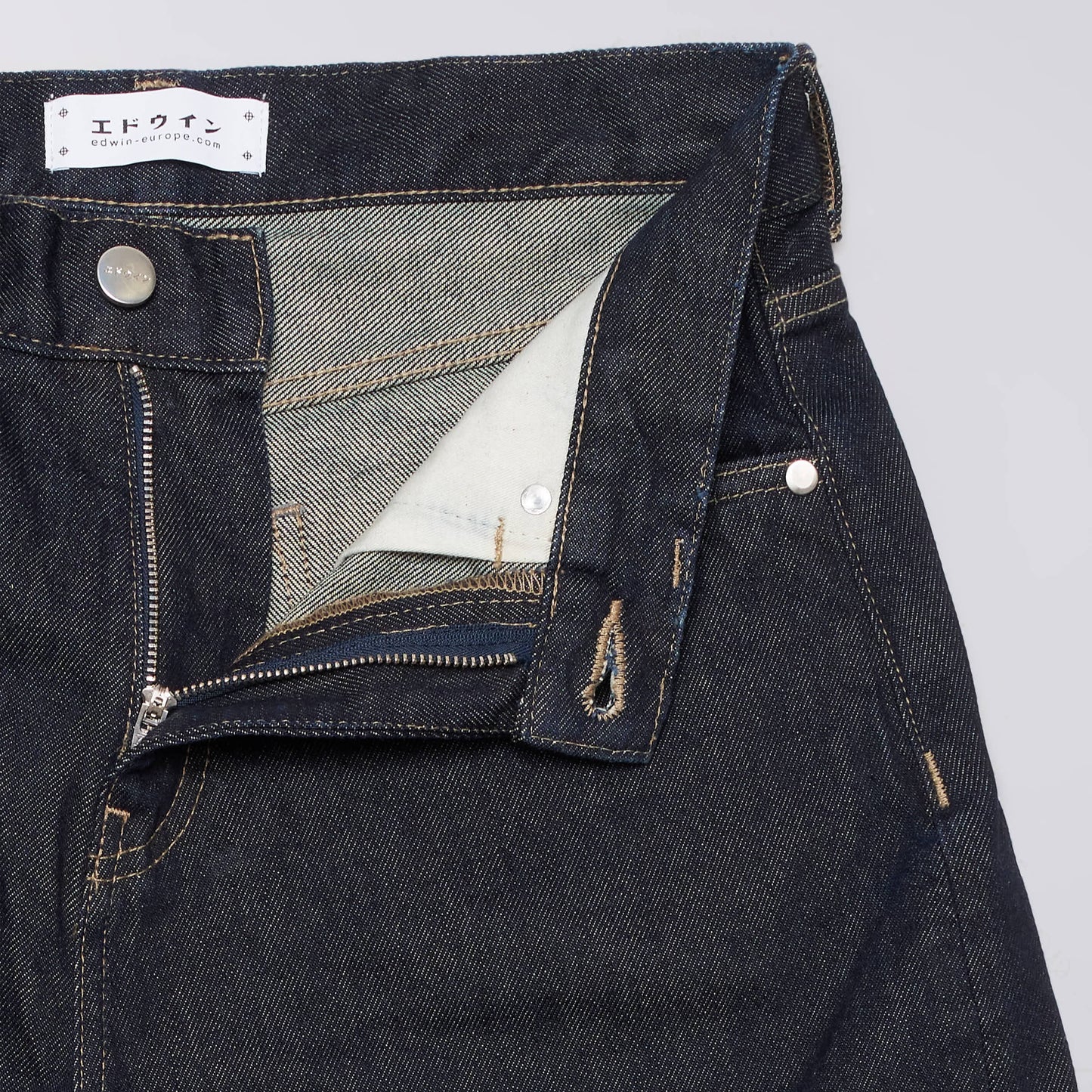 Edwin W' Olivia Pant Blue Rinsed