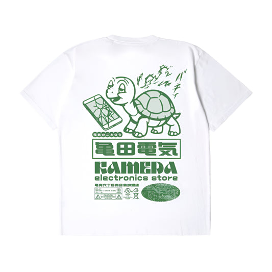 Edwin Kamera T-Shirt Maritime White
