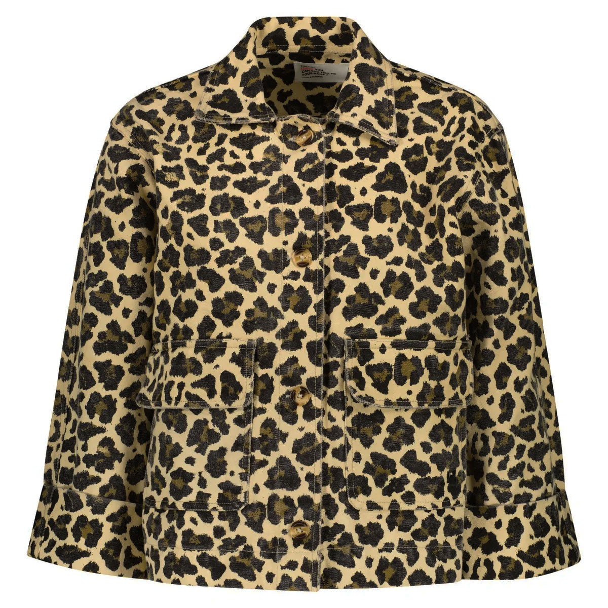 Leon & Harper Vincy Leo + Leopard Short Jacket