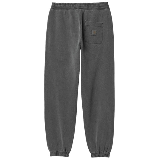 Carhartt WIP Vista Grand Sweat Pant Black Garment Dyed