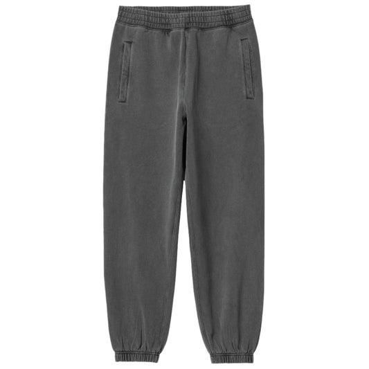 Carhartt WIP Vista Grand Sweat Pant Black Garment Dyed