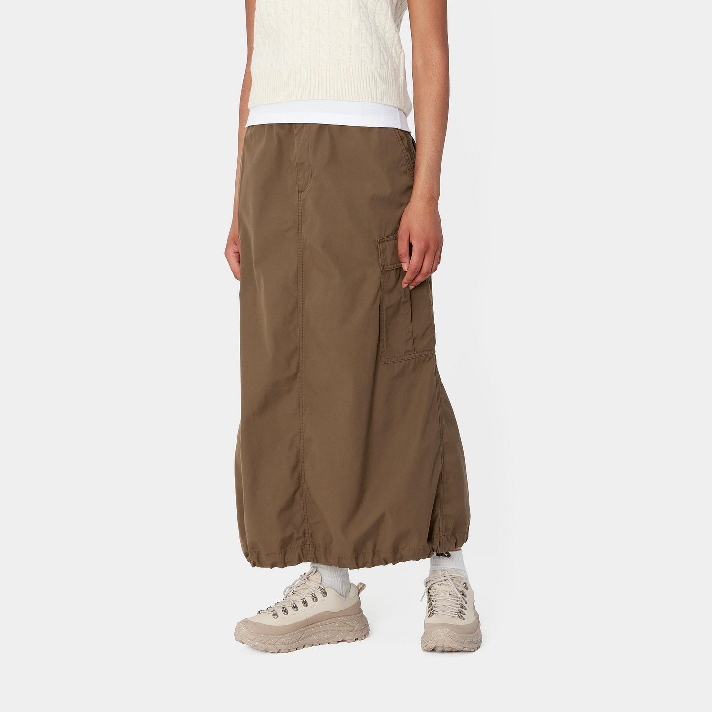 Carhartt WIP W' Cargo Skirt Long Chocolate