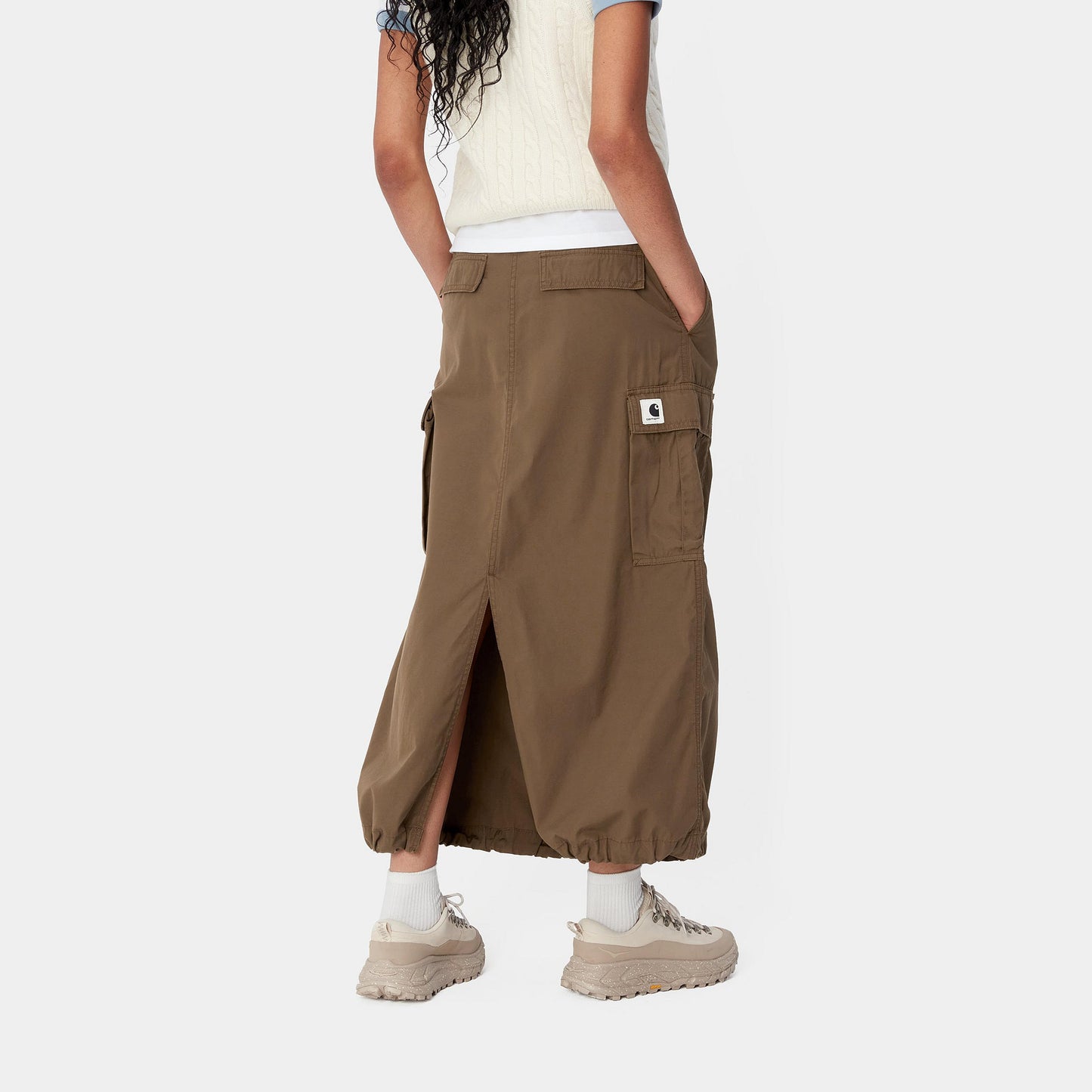 Carhartt WIP W' Cargo Skirt Long Chocolate
