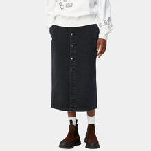 Load image into Gallery viewer, Carhartt WIP W&#39; Colby Skirt Black
