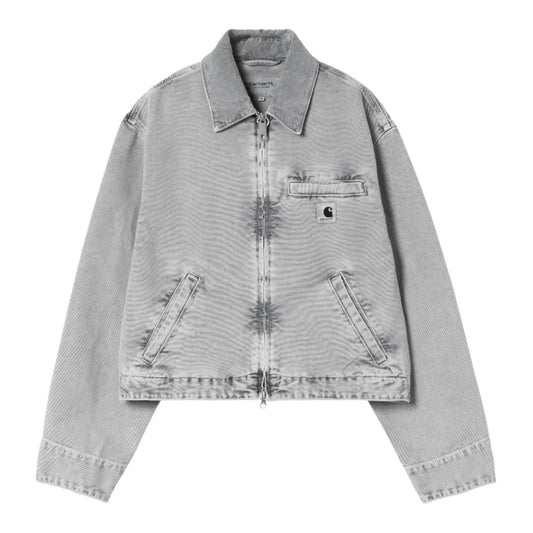 Carhartt WIP W' Emery Jacket Black Chalk Wash