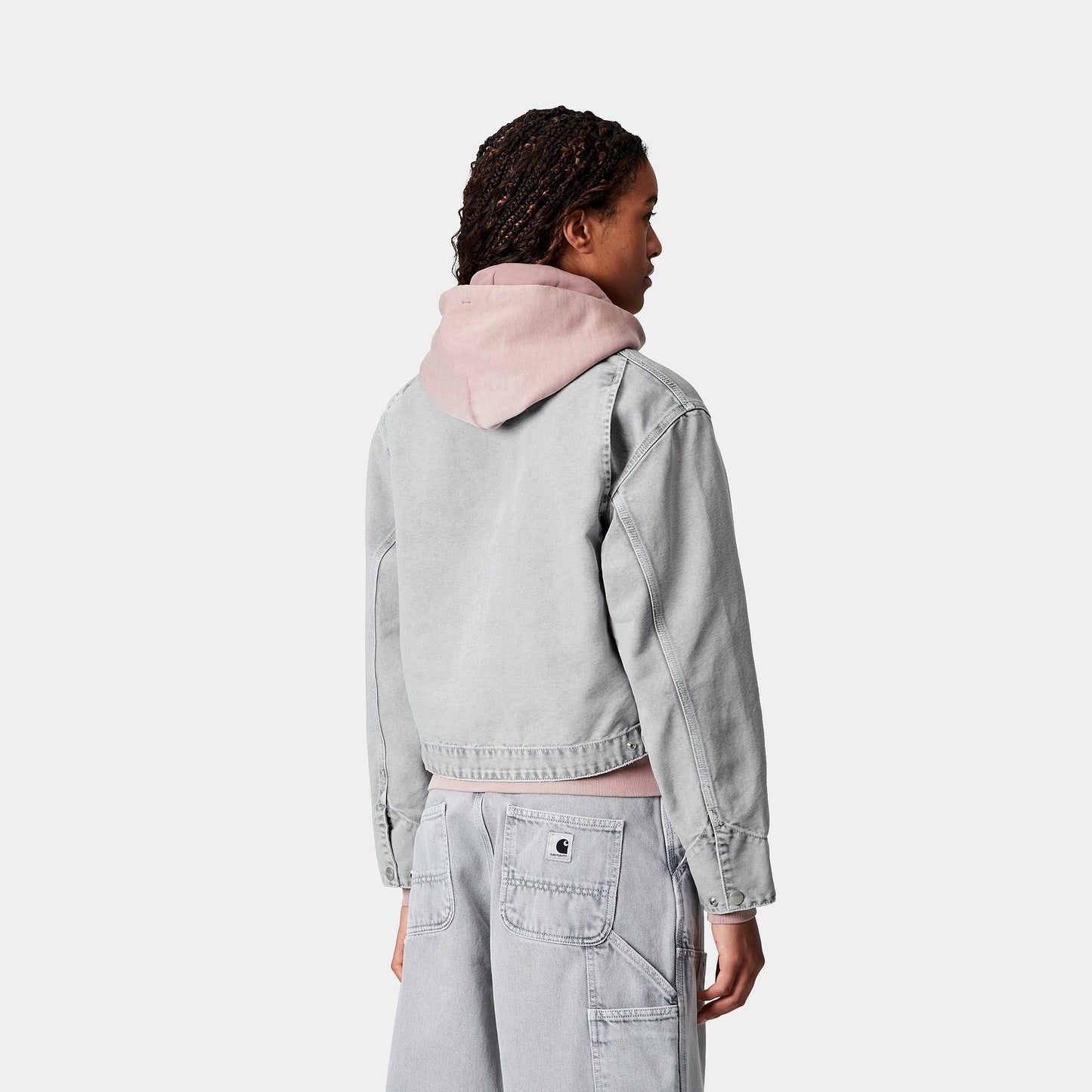Carhartt WIP W' Emery Jacket Black Chalk Wash