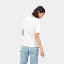 Load image into Gallery viewer, Carhartt WIP W&#39; S/S Pocket T-Shirt White
