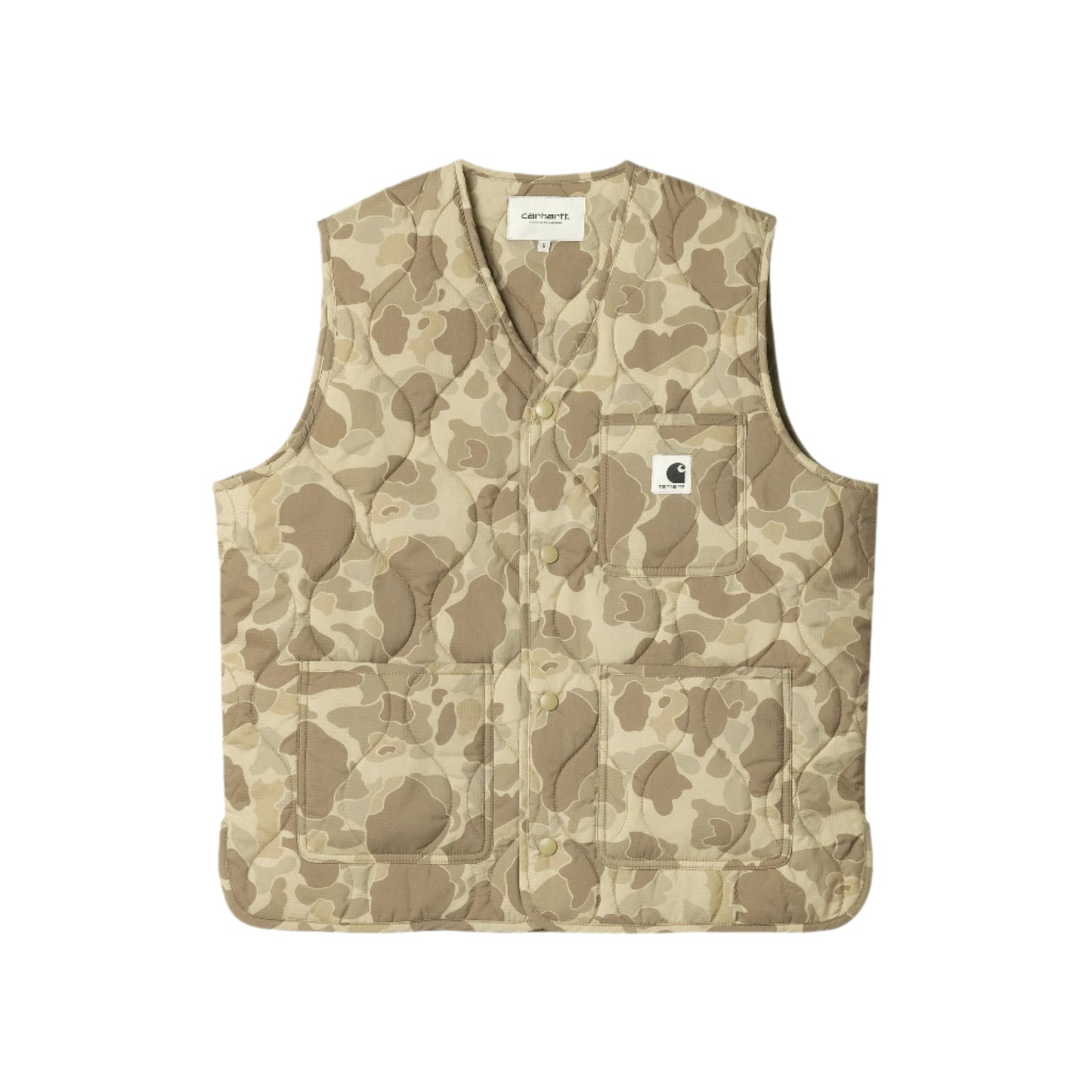 Carhartt WIP W' Skyler Vest Camo Duck Desert