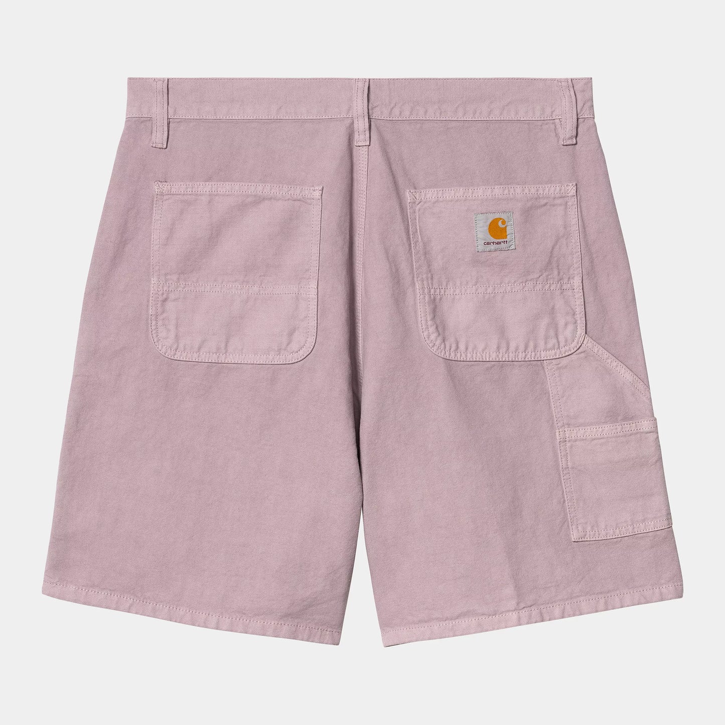 Carhartt WIP Walter Single Knee Short Pink Fog garment dyed