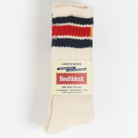 Healthknit Socks 3 Pack Off White / Multi