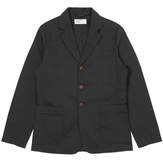 Universal Works London Jacket Black Twill