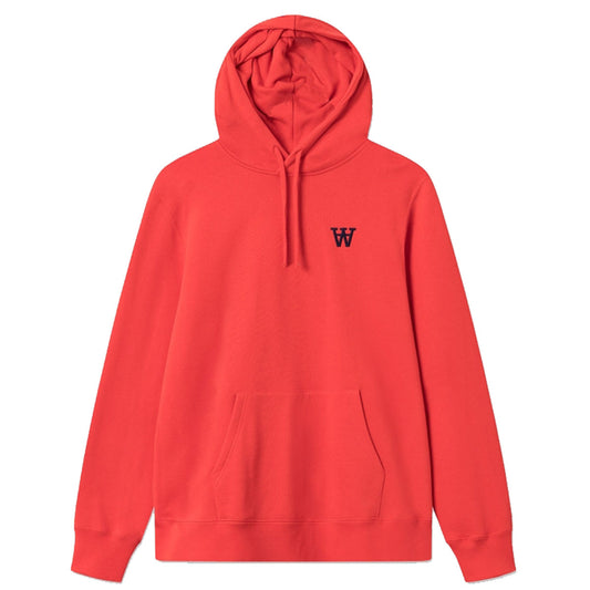Wood Wood Ian AA Hoodie Apple Red