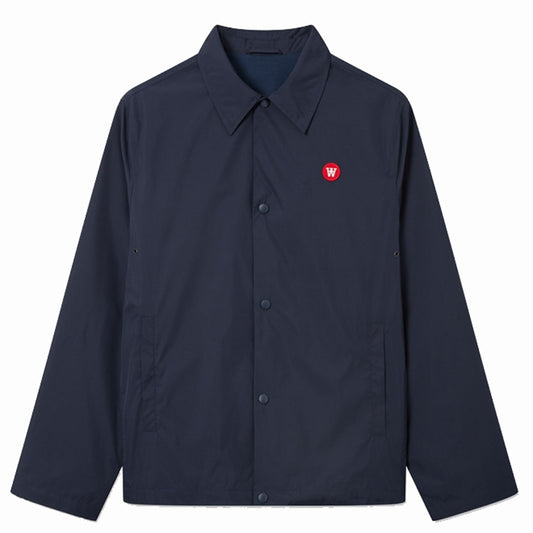 Wood Wood Ali Coach Jacket Navy