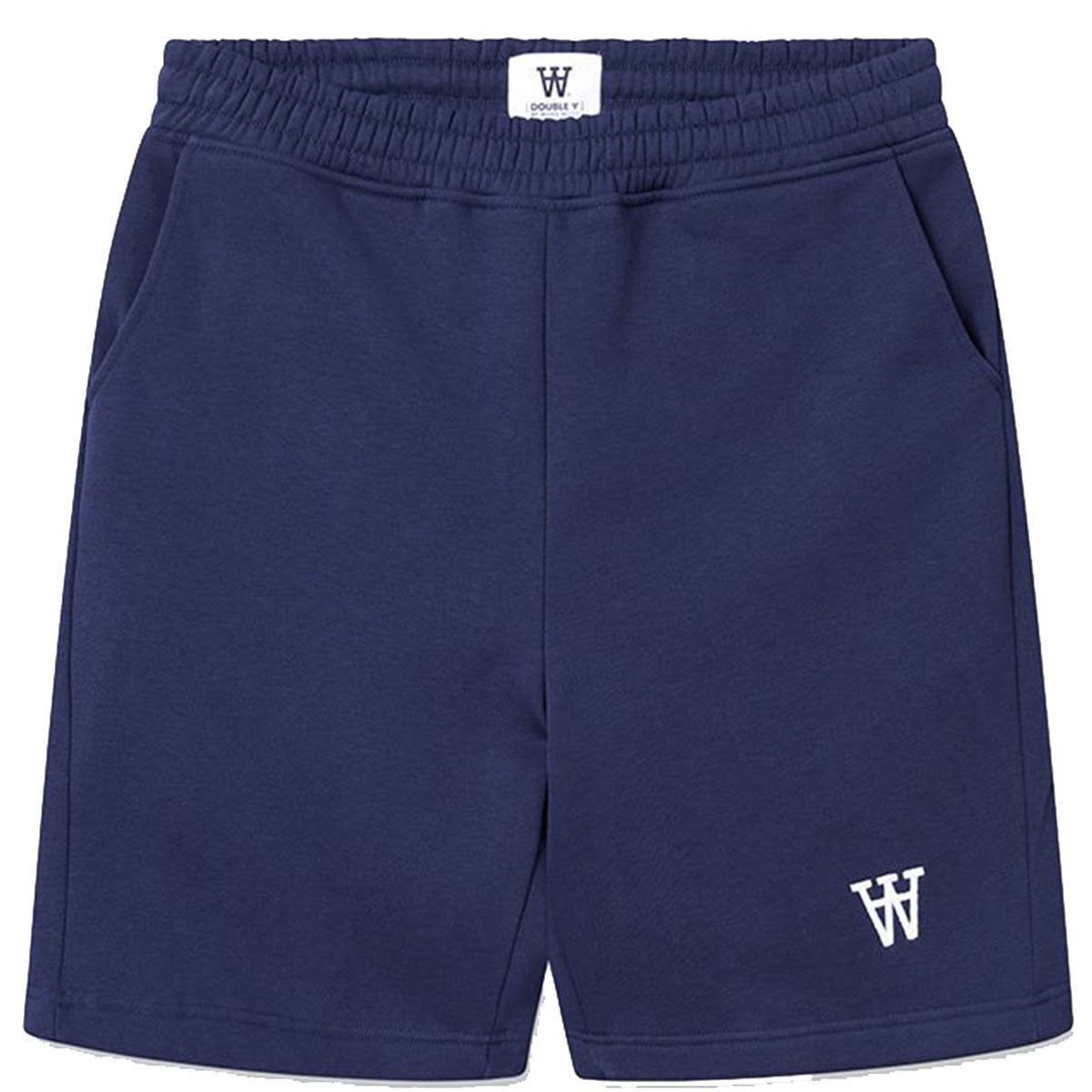 Wood Wood Jax AA Jogger Shorts Navy