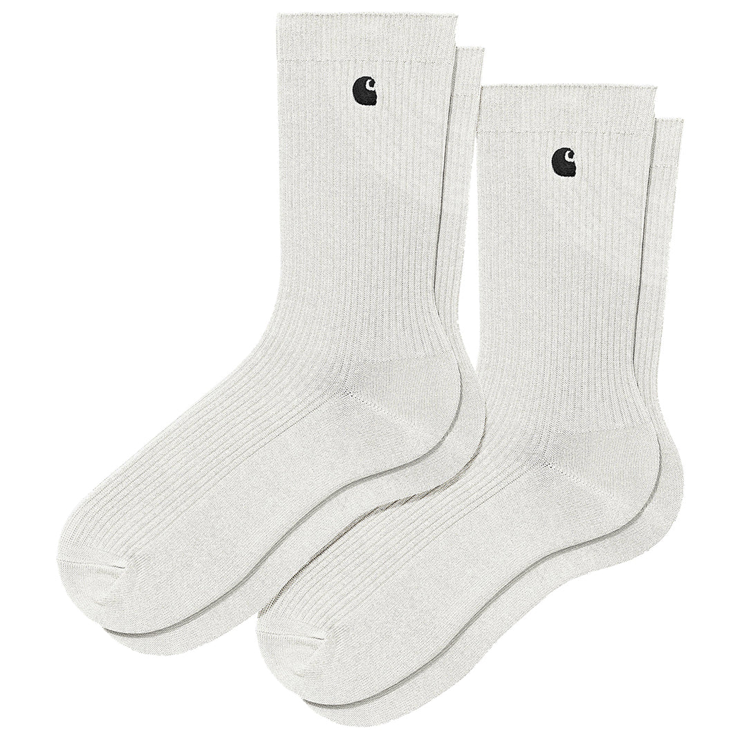 Carhartt WIP Madison Pack Socks White / Black