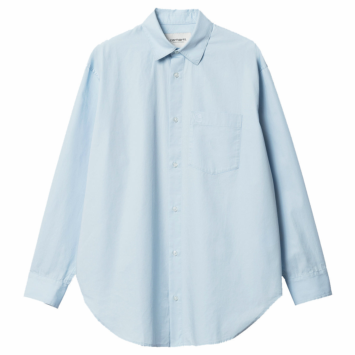 Carhartt WIP W' L/S Kingston Shirt Icarus/White