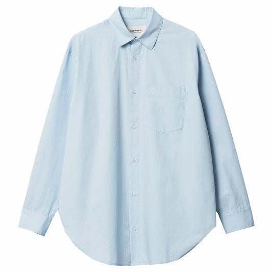 Carhartt WIP W' L/S Kingston Shirt Icarus/White